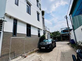 Nhà 1 lầu không lộ giới 64m²  4.75 tỷ  hẻm ô tô thông sau căn mặt tiền tl15 gần chợ cầu đồng