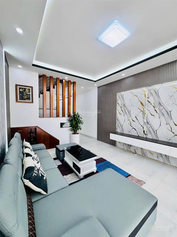 Nhà 1 lầu không lộ giới 64m²  4.75 tỷ  hẻm ô tô thông sau căn mặt tiền tl15 gần chợ cầu đồng