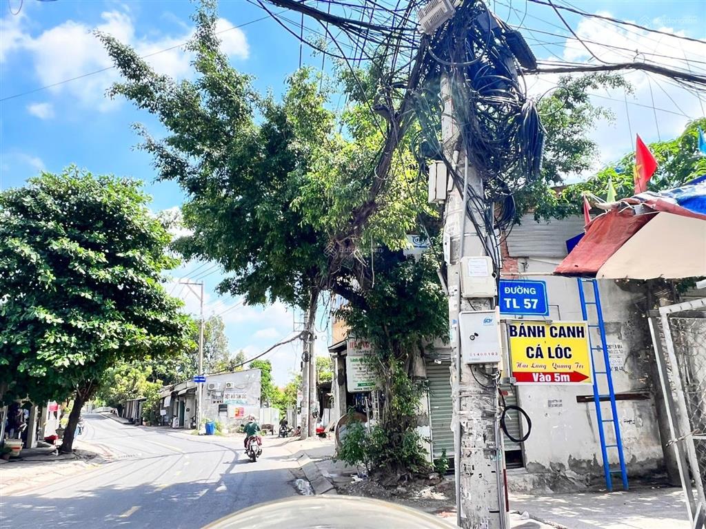 Nhà tl57 q12  64m2 ko lộ giới  kế chợ  đường 8m xe hơi né  kd tốt đang cho thuê