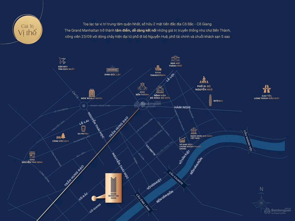 Bán gấp căn hộ khách sạn the grand manhattan 2pn  3pn thanh toán 30% 0937 137 *** mr kim