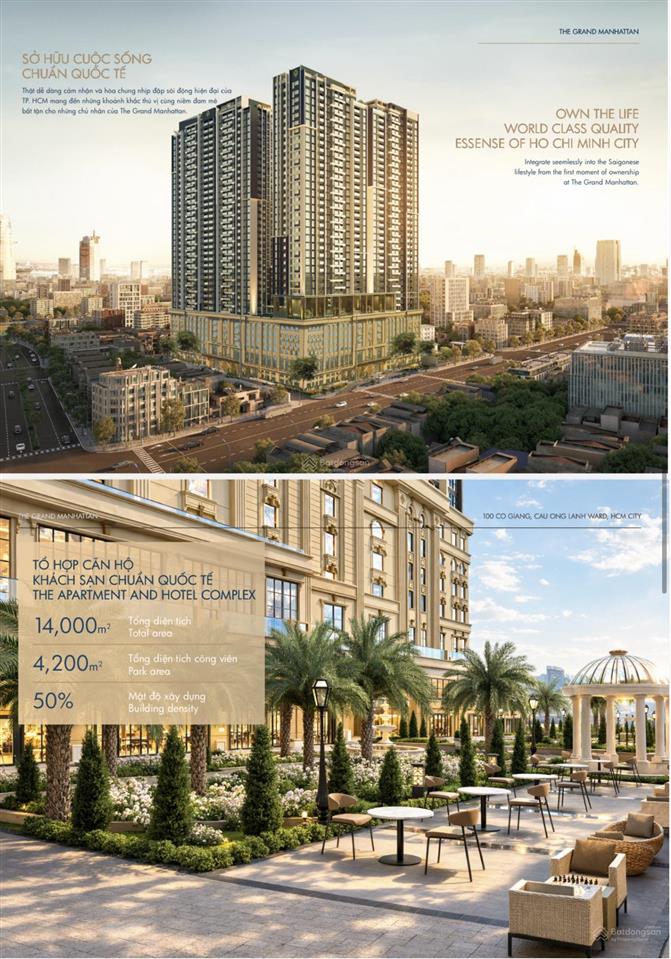 Chủ định cư cần ra hàng ngộp căn hộ 2pn the grand manhattan q1 giá rẻ dự án 0937 137 ***