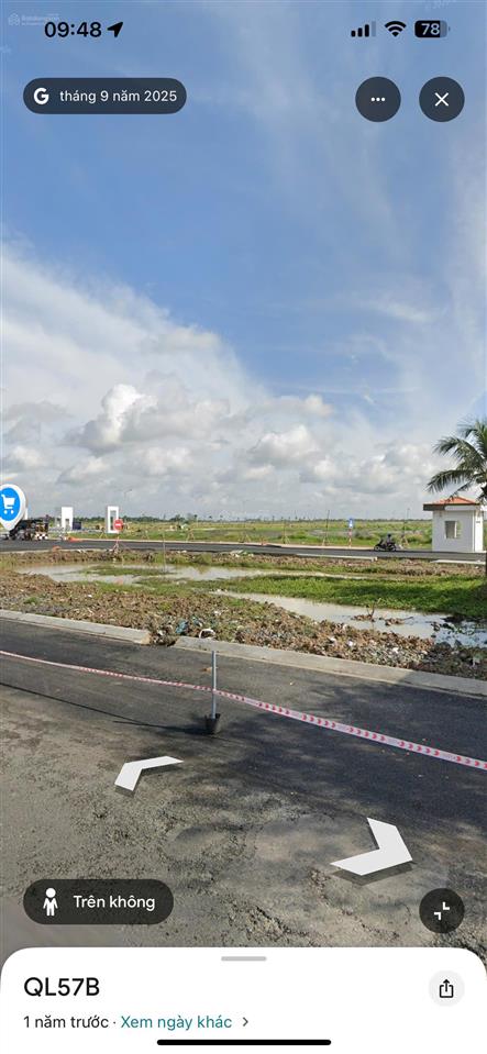 Bán nhà đất 1505m2 mặt tiền ql57b kcn phú thuận, bình đại, bến tre