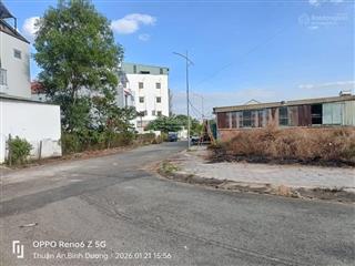 Cần bán lô góc 2 mặt tiền kdc hố lang phường tân bình tp dĩ an