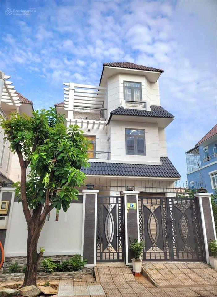 Bán căn nhà biệt thự diện tích 8x21m giá tốt khu khang an, liên phường