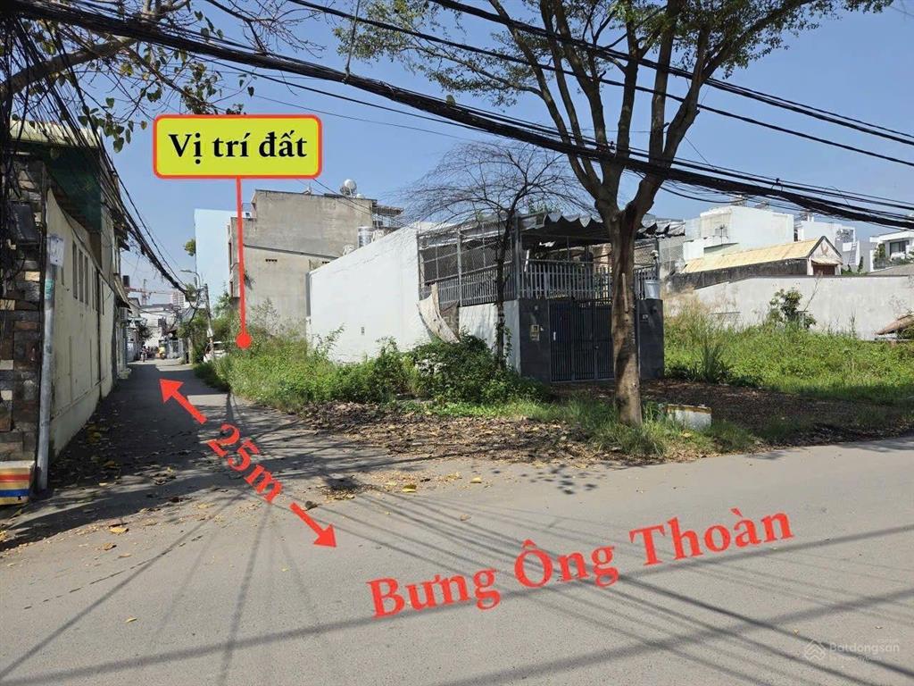 Bán lô đất 4x20m, một sẹc đường bưng ông thoàn giá 4.750 tỷ ( sổ sẵn )