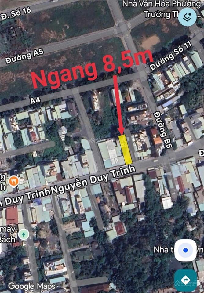 Chủ cần bán nhanh 200m2 ngang 8,5m mặt tiền nguyễn duy trinh (30m) giá tốt nhất
