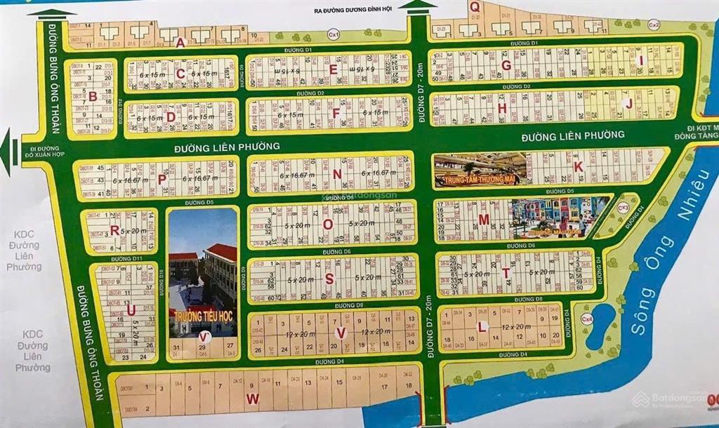 Cần bán nền đất 6x15m đường liên phường giá 6.9 tỷ ( sổ sẵn )