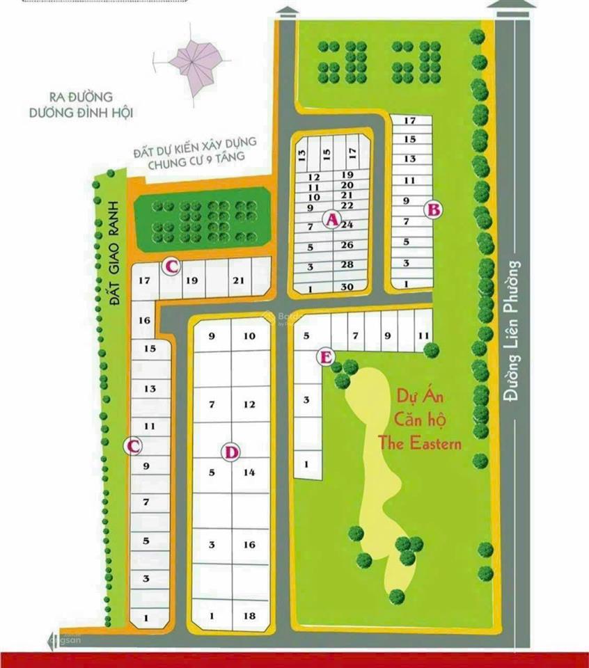 Cần bán nhanh đất nền 324m bưng ông thoàn ngay liên phường, quận 9, giá tốt