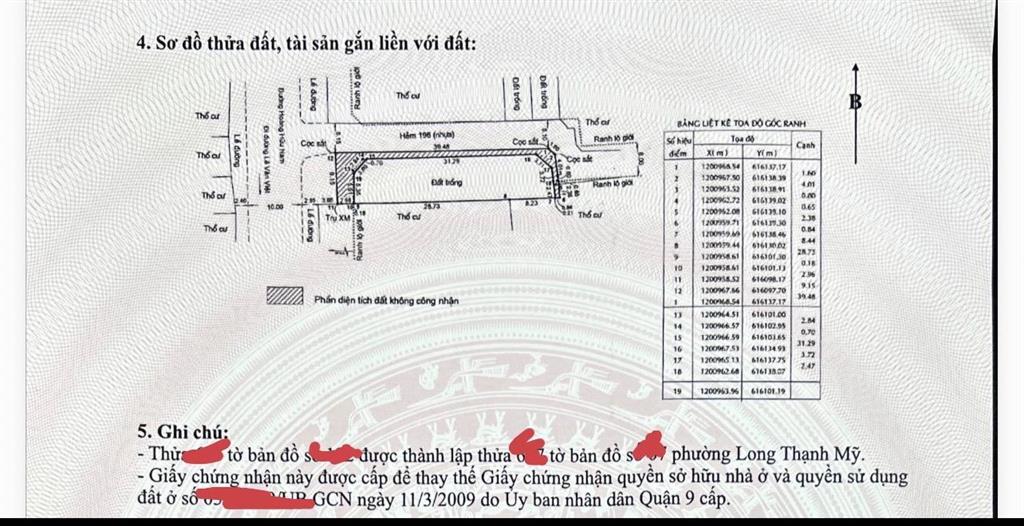 Bán nhanh lô đất góc 3 mặt tiền đường hoàng hữu nam, giá 118 tr/m2