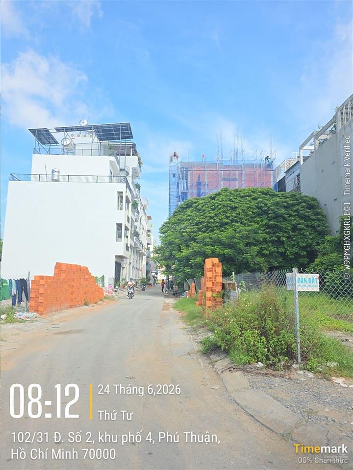 Bán đất đối diện sân vận động quận 7 đường hoàng quốc việt (giá 7,5 tỷ)