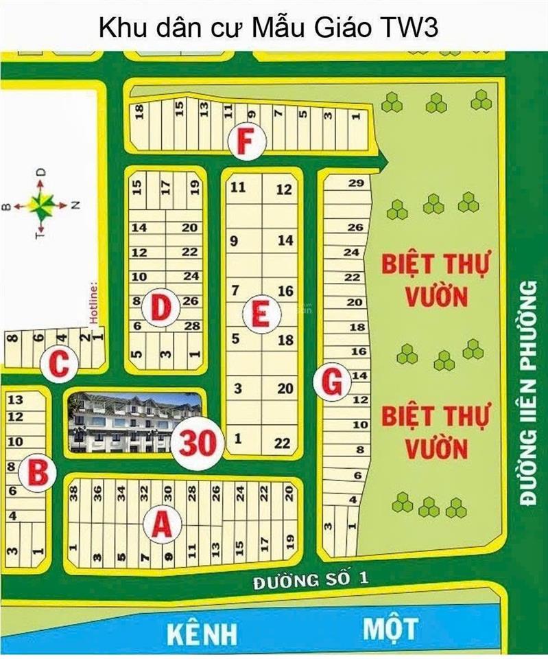 Bán đất 129m2 khu xuất nhập khẩu, bưng ông thoàn, giá 6.950 tỷ