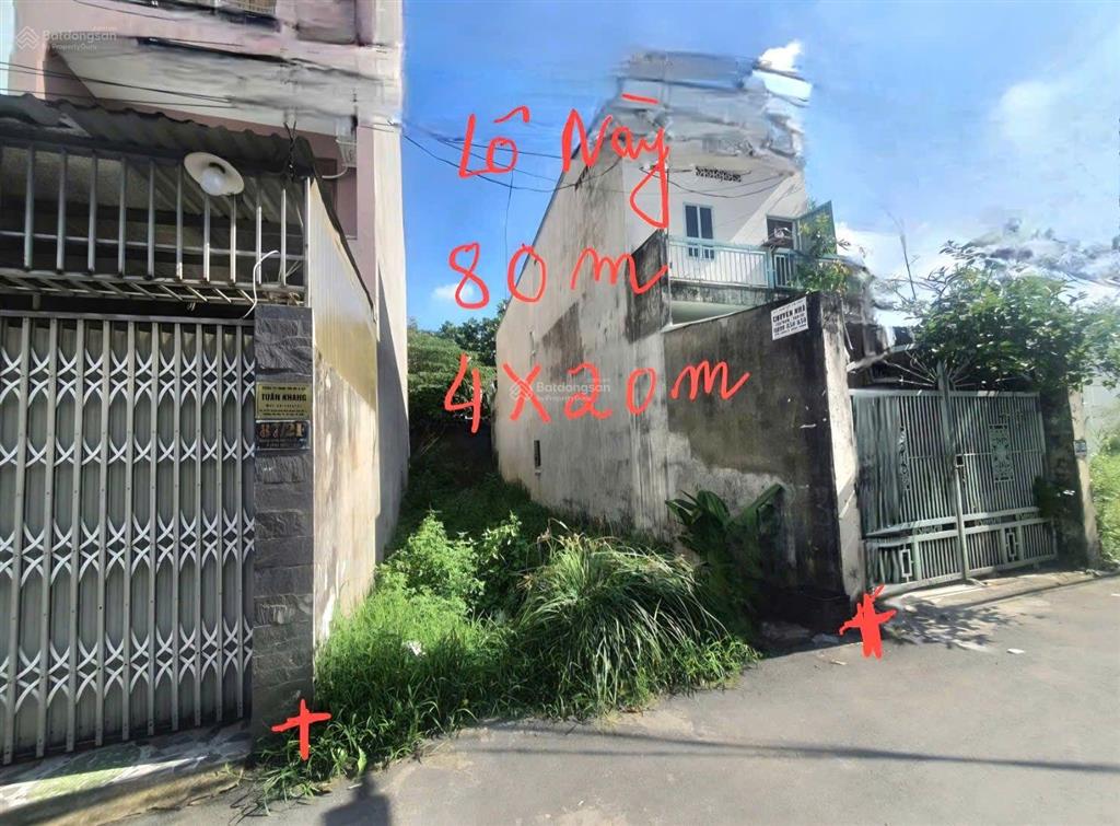 Bán lô đất 81m2 một sẹc bưng ông thoàn, giá 4,59 tỷ