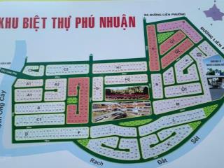 Bán lô đất 369,5m khu dân cư phú nhuận đường liên phường giá 62 triệu