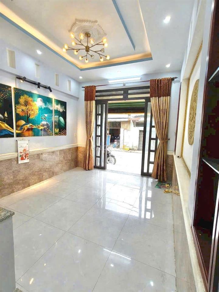 nhà 4-12m sát aeon mall tân phú trệt 2 lầu sân thượng 12.5 củ