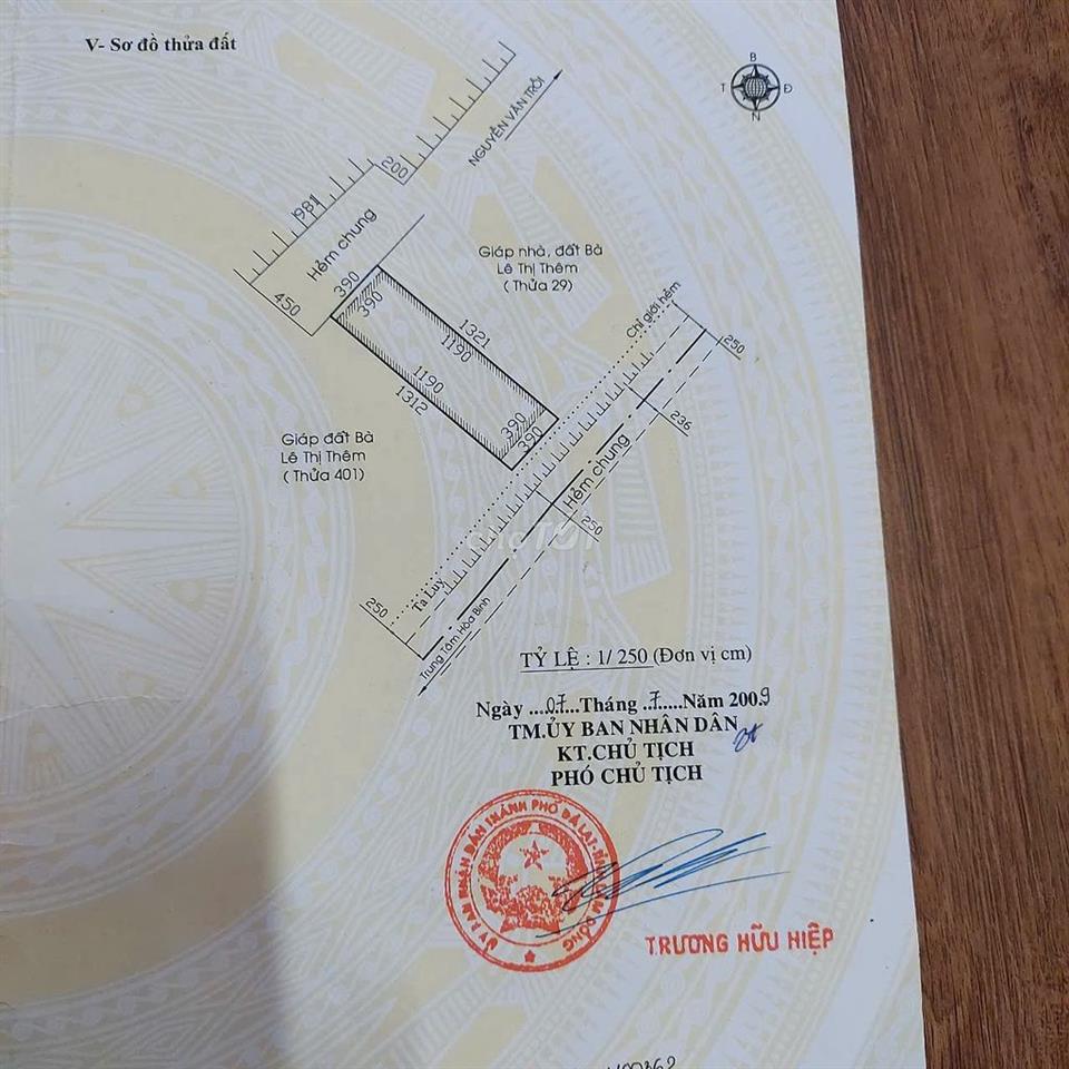 Bán nhà khu vực trung tâm