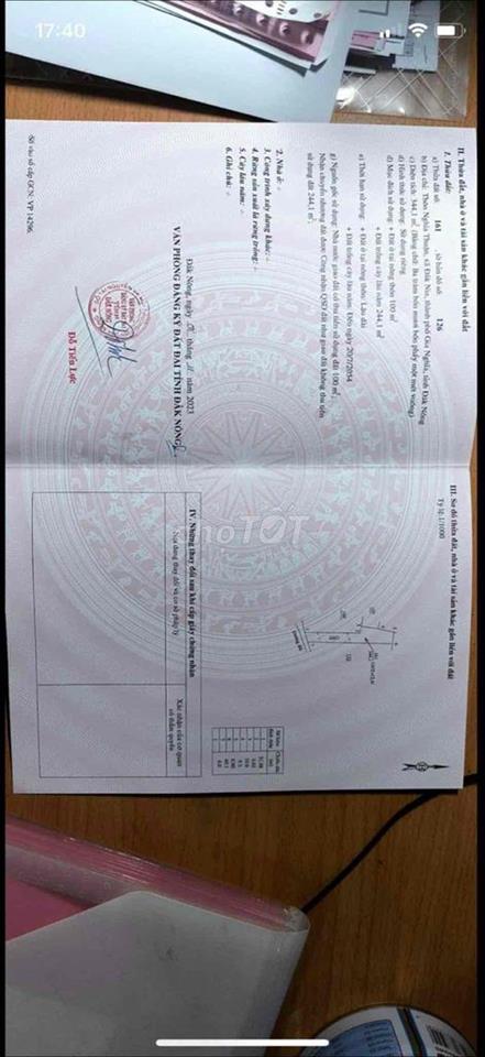 Đất Thổ cư Đăk Nia