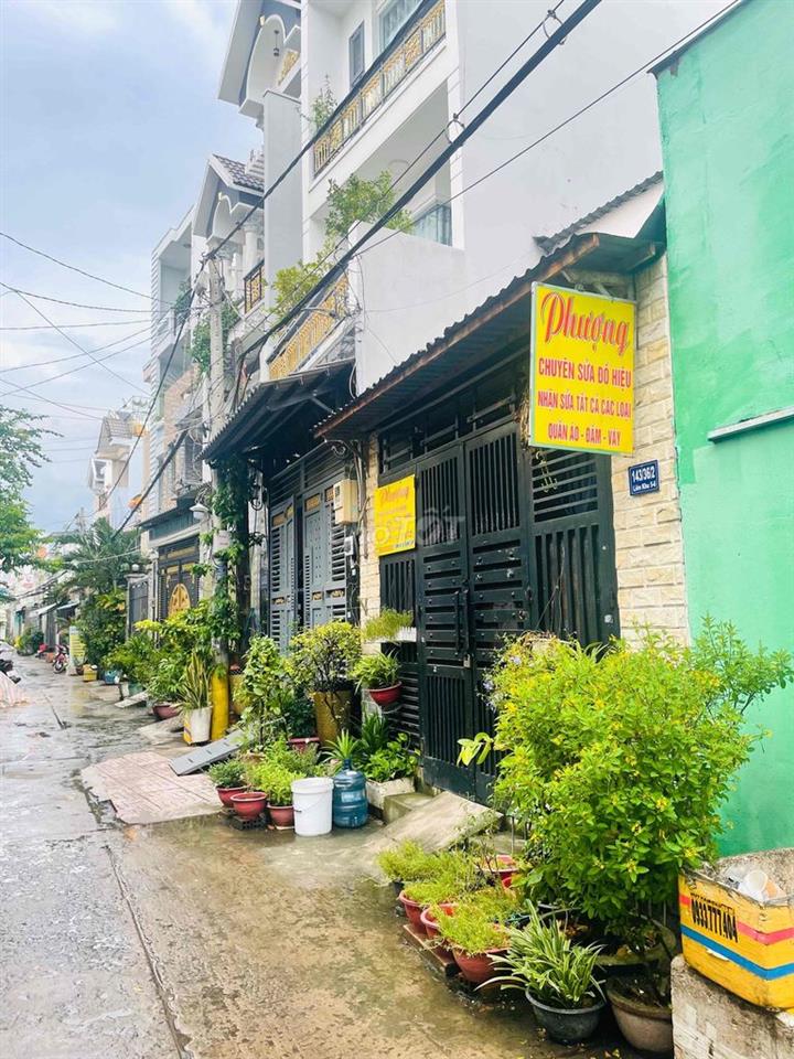 nhà cấp 4 hẻm chợ liên khu 5-6