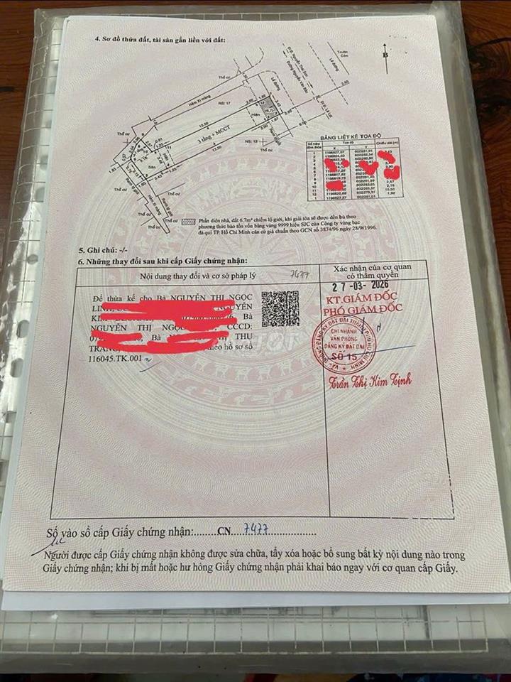 Nhà mặt tiền đường Nguyễn Văn Bảo 