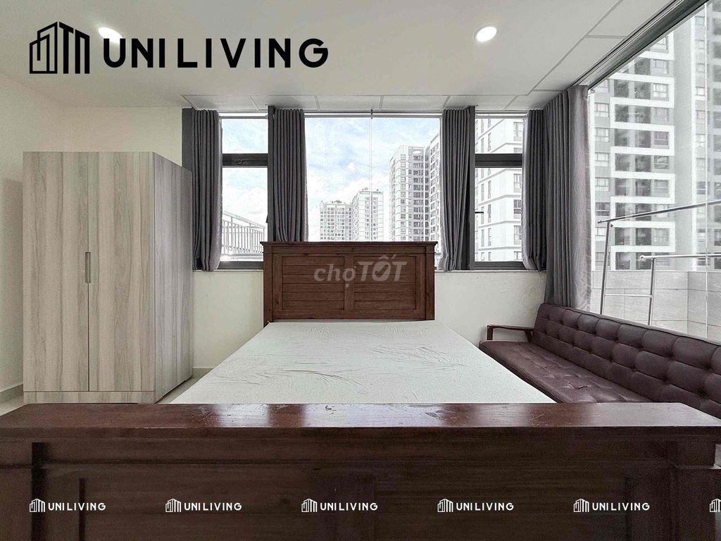 CHO THUÊ CĂN HỘ 1 PHÒNG NGỦ GẦN CẦU SÀI GÒN, FULL NỘI THẤT, CỬA SỔ TO
