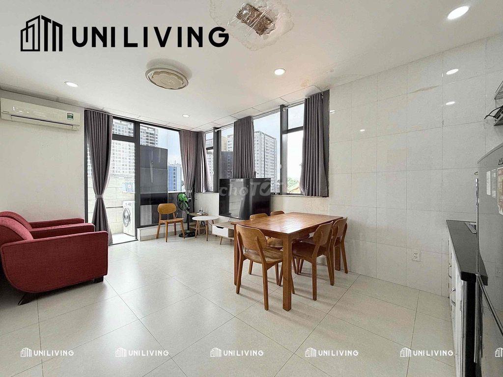 CHO THUÊ CĂN HỘ 1 PHÒNG NGỦ GẦN CẦU SÀI GÒN, FULL NỘI THẤT, CỬA SỔ TO