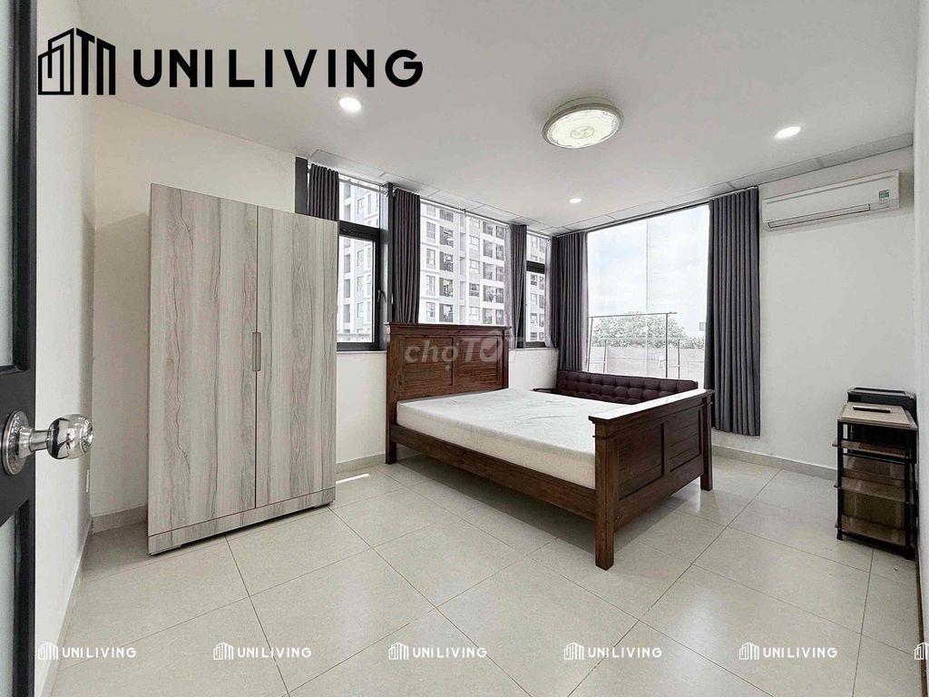 CHO THUÊ CĂN HỘ 1 PHÒNG NGỦ GẦN CẦU SÀI GÒN, FULL NỘI THẤT, CỬA SỔ TO