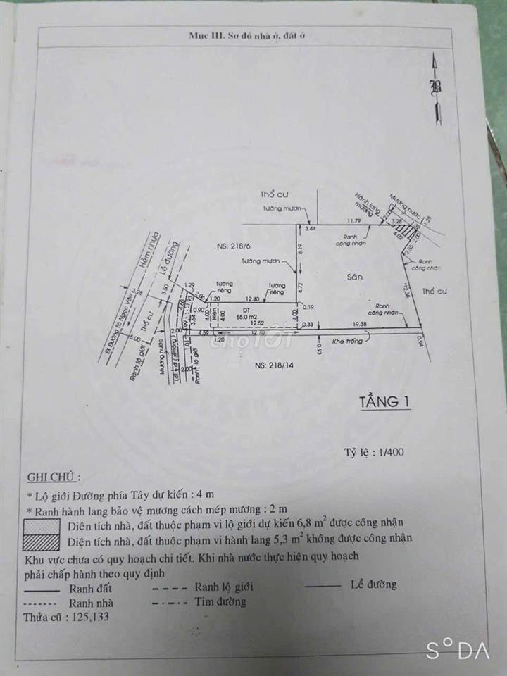 388m² + nhà cấp r