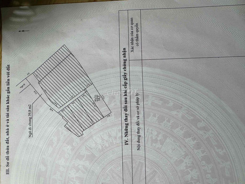 Bán nhà ngách 25 ngõ 2 Hoàng Liệt