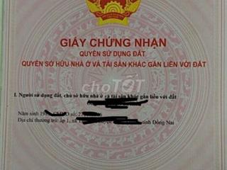 CHÍNH CHỦ CẦN BÁN GẤP LÔ ĐẤT TIỀM NĂNG SÁT TRUNG TÂM LONG THÀNH