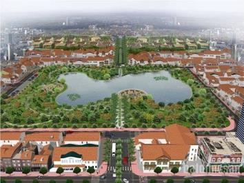 Siêu phẩm lô góc 2 mặt tiền chợ, sau lưng là hồ sinh thái 