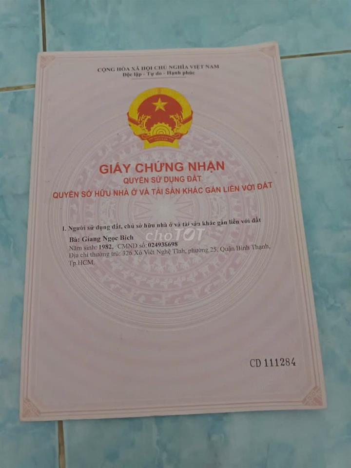 Chính chủ bán đất Thái Mỹ, Củ Chi