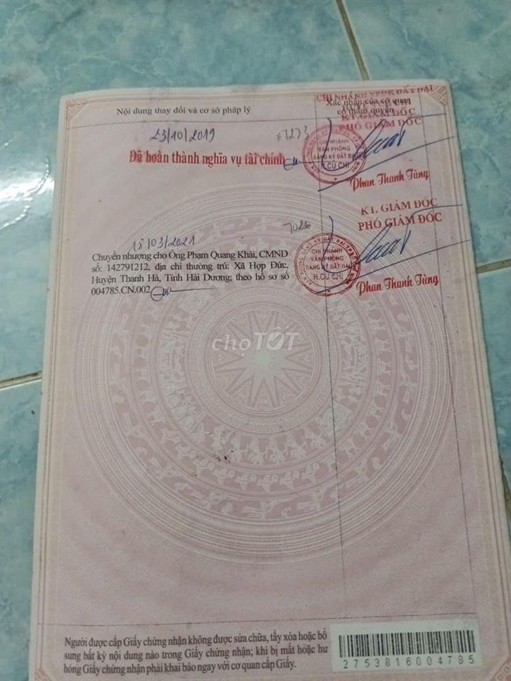 Chính chủ bán đất Thái Mỹ, Củ Chi