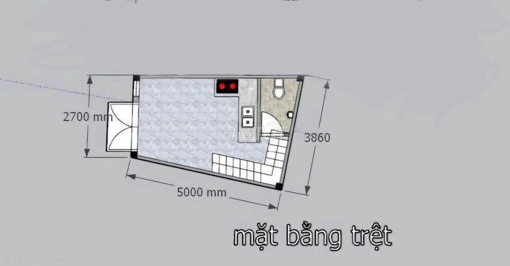 Nhà trọ cũ ở Q12