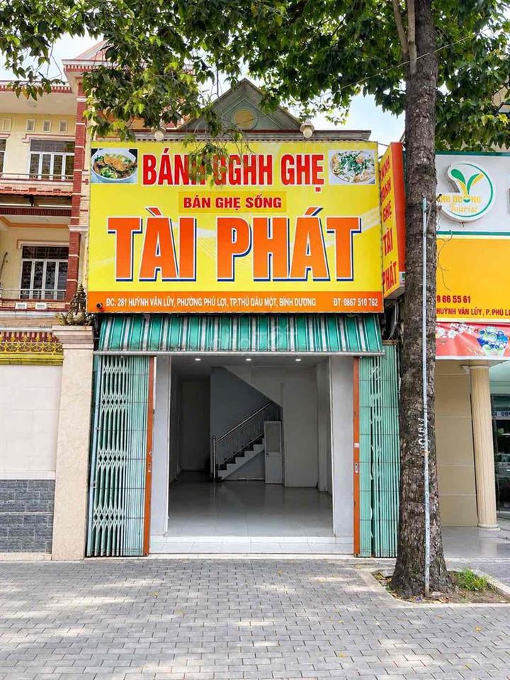 Cho thuê nhà mặt tiền đường Huỳnh Văn Luỹ