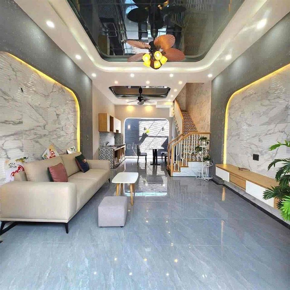 CHỦ GỬI BÁN NHÀ MỚI NGAY NGUYỄN THÁI SƠN GÒ VẤP-GIÁ:5.58TỶ/65m2(5x13m