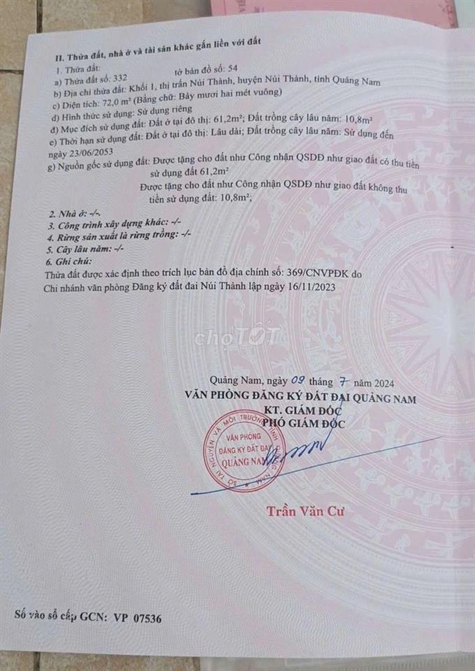 cần bán nhà 2 tầng mặt tiền đường 10m