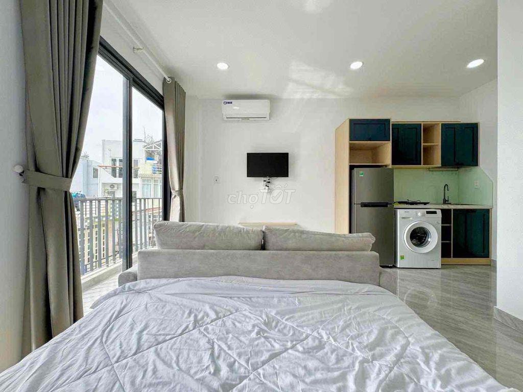 🏡 CĂN HỘ BAN CÔNG THOÁNG MÁT FULL NỘI THẤT GẦN NGÃ TƯ PHÚ NHUẬN