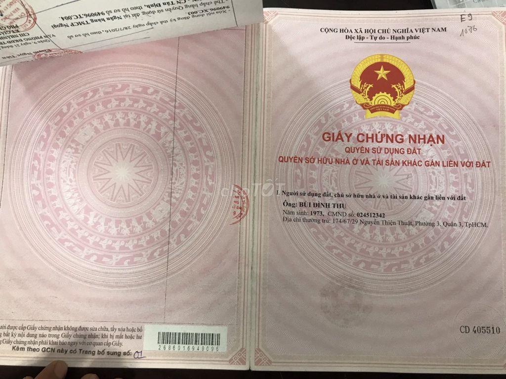 Bán đất thổ cư phường Long Trường