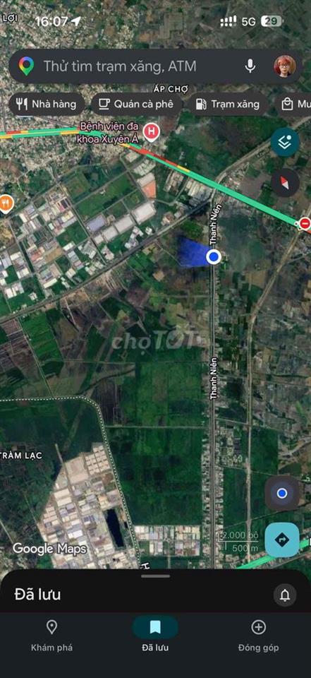 Chủ cần tiền bán gấp lô đất mặt đường Thanh Niên, chỉ 20tr/m2
