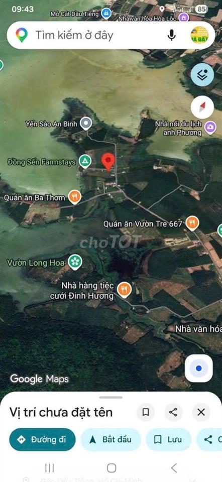 Đất View Hồ Dầu Tiếng Rẻ Đẹp Hậu Nở - Cạnh Khu Du Lịch Đồng Sến 