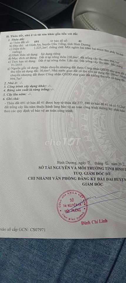 Đất View Hồ Dầu Tiếng Rẻ Đẹp Hậu Nở - Cạnh Khu Du Lịch Đồng Sến 
