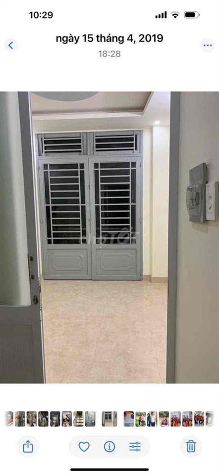 mặt tiền thụt nguyễn văn công 3 tầng lầu 3pn