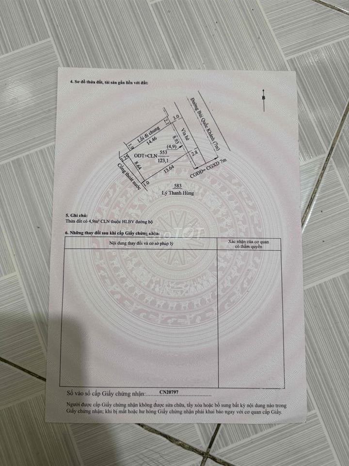 chính chủ cần bán nhà 1 trệt 1 lầu