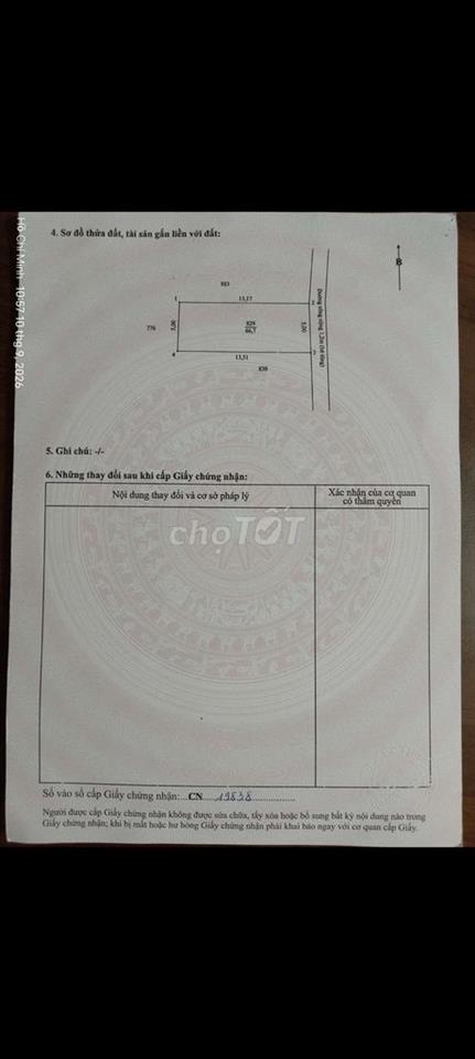 66m2 thổ cư, ấp 3 Thạnh Đức - Bến Lức
