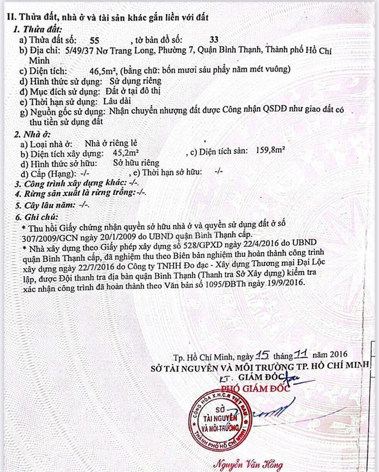 NHÀ HẺM XE HƠI SỐ 5 NƠ TRANG LONG 5 LẦU CHO THUÊ 20TR THÁNG GIÁ RẺ