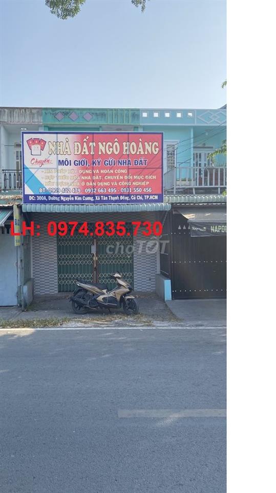 Cho thuê nhà mặt tiền gần KCN Tân Quy