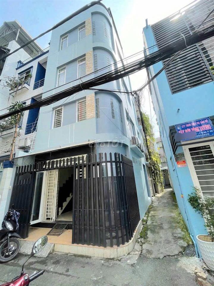 Cho thuê nhà Hẻm Bành Văn Trân, 4pn,4wc  13tr