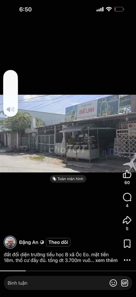 Đất VIP Óc Eo