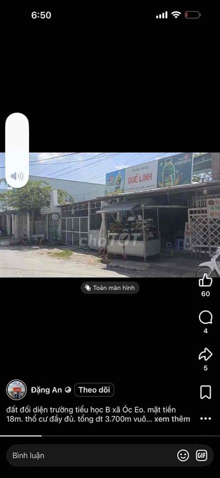 Đất VIP Óc Eo