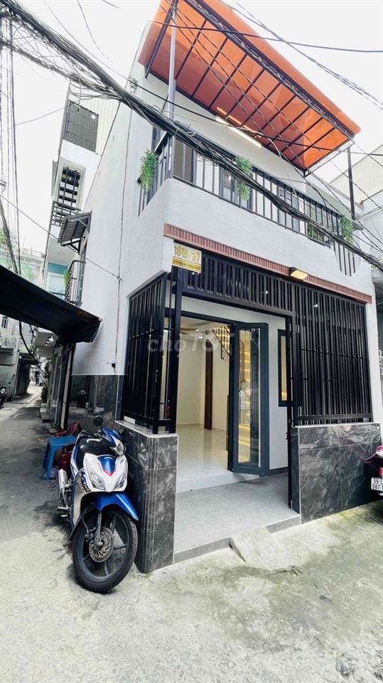 Nhà góc hẻm Âu Duong  2 căn liền ,vừa ở vừa cho thuê -Dt 42m2 -4 tầng