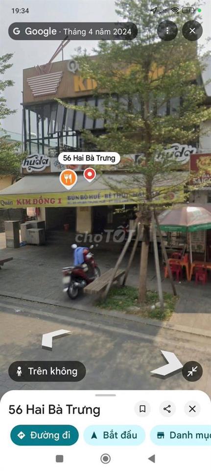 CHO THUÊ NHÀ 2 TẦNG MẶT TIỀN 10M HAI BÀ TRƯNG, THUẬN HÓA, HUẾ